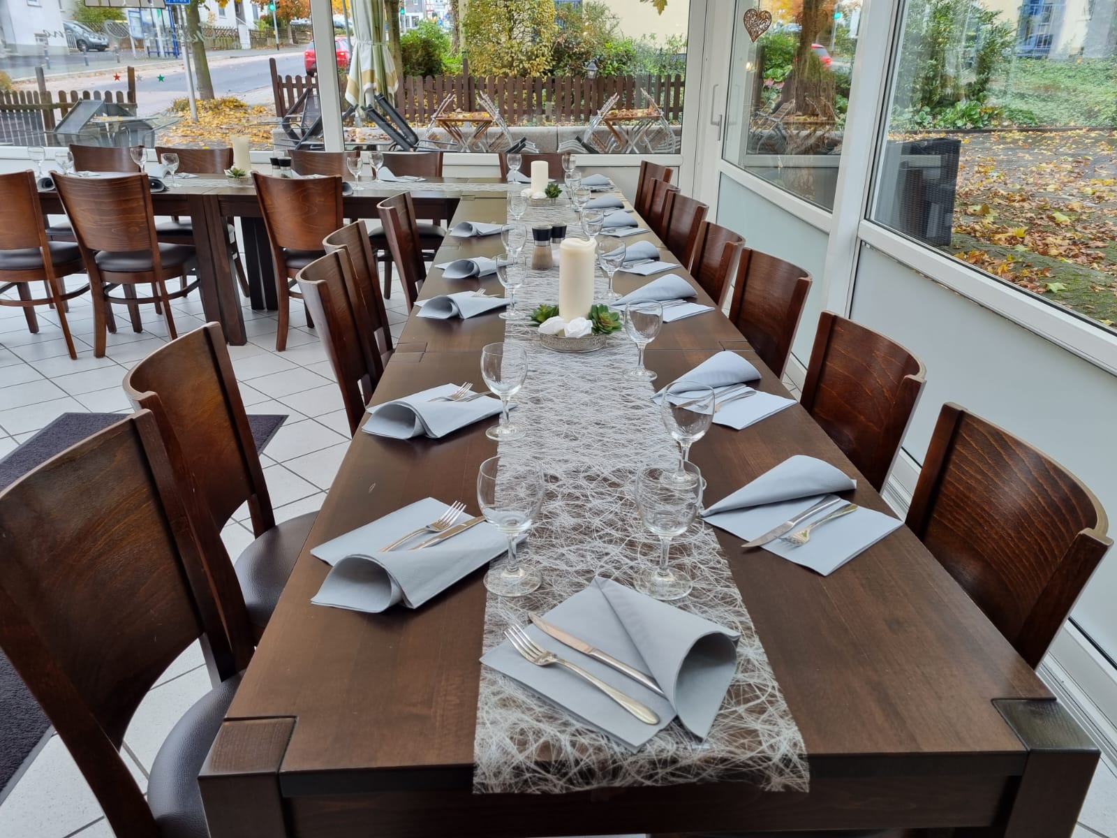 Gemütlicher Innenraum des Ristorante Gusto & Passione in Borken